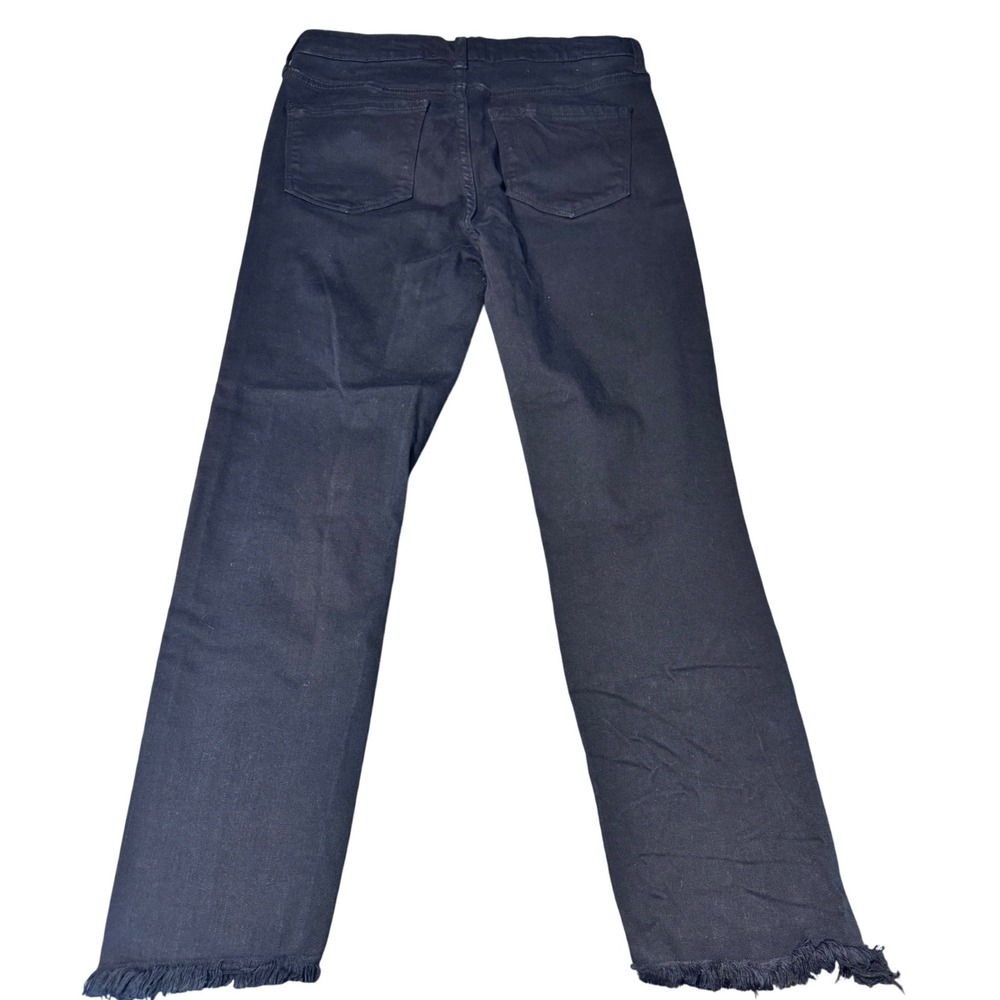 Vervet Jeans Womens Size 28 Distressed High Rise Skinny Black Denim Y2K Grunge